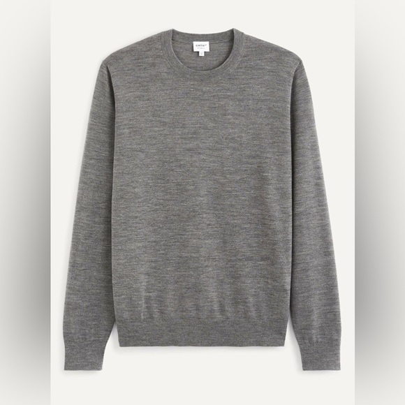 Celio Other - Celio Men’s Grey Crew Neck 100% Merino Wool in size L